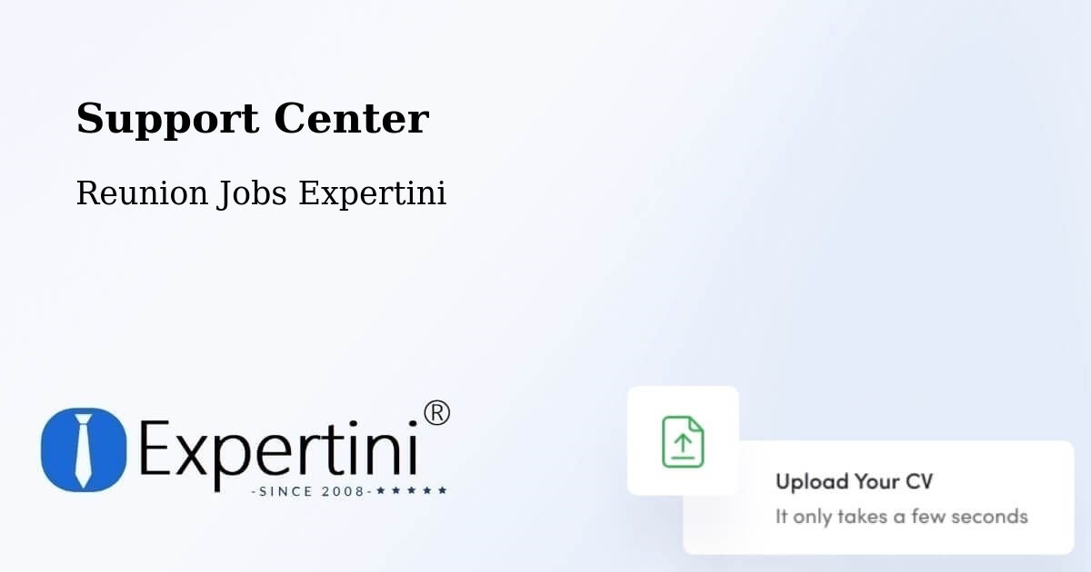 Support Services – L’Étang - Reunion Jobs Expertini